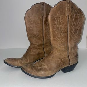 Ariat Heritage R Toe Western Cowboy Boots